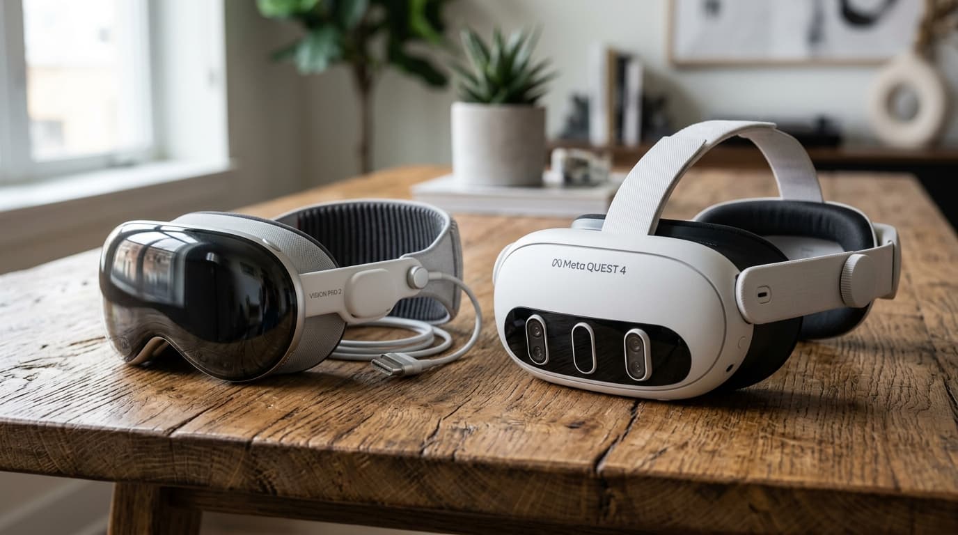 Apple Vision Pro 2 vs. Meta Quest 4: Which AR Headset is Best for Remote Work?