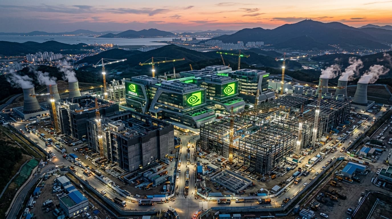 Nvidia und SK Group KI-Rechenzentren: Die 50-Milliarden-Dollar-Infrastrukturpartnerschaft