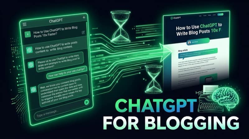 How to Use ChatGPT to Write Blog Posts 10x Faster (Without Sounding Like a Robot)