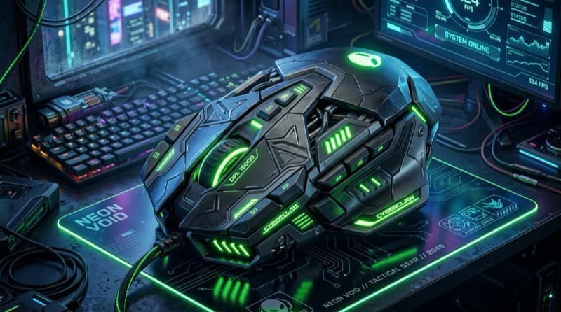GravaStar Mercury M2 wireless mouse