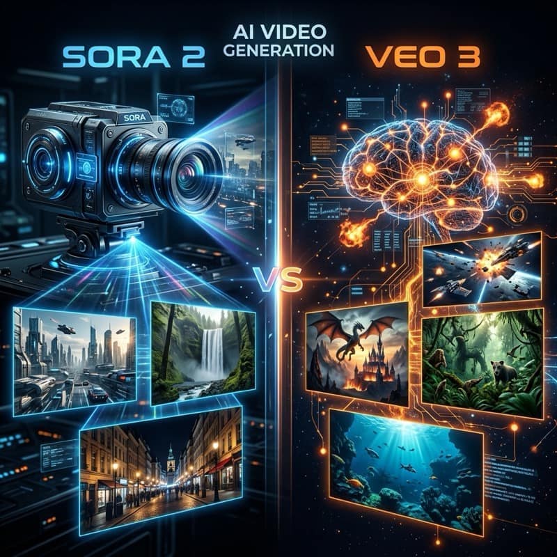 AI Video Generation: Sora 2 vs. Veo 3