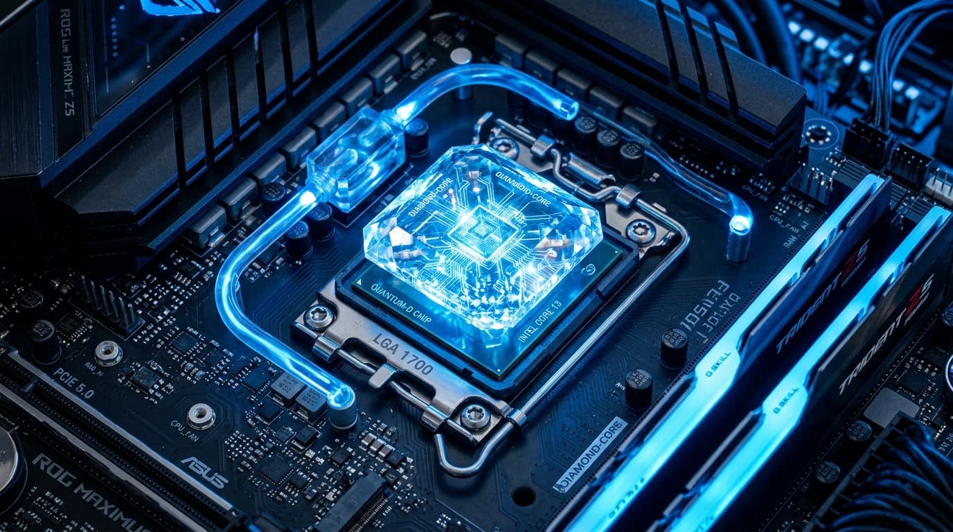 The Diamond Semiconductor Revolution: How Diamond Chips Are Saving High-Power AI