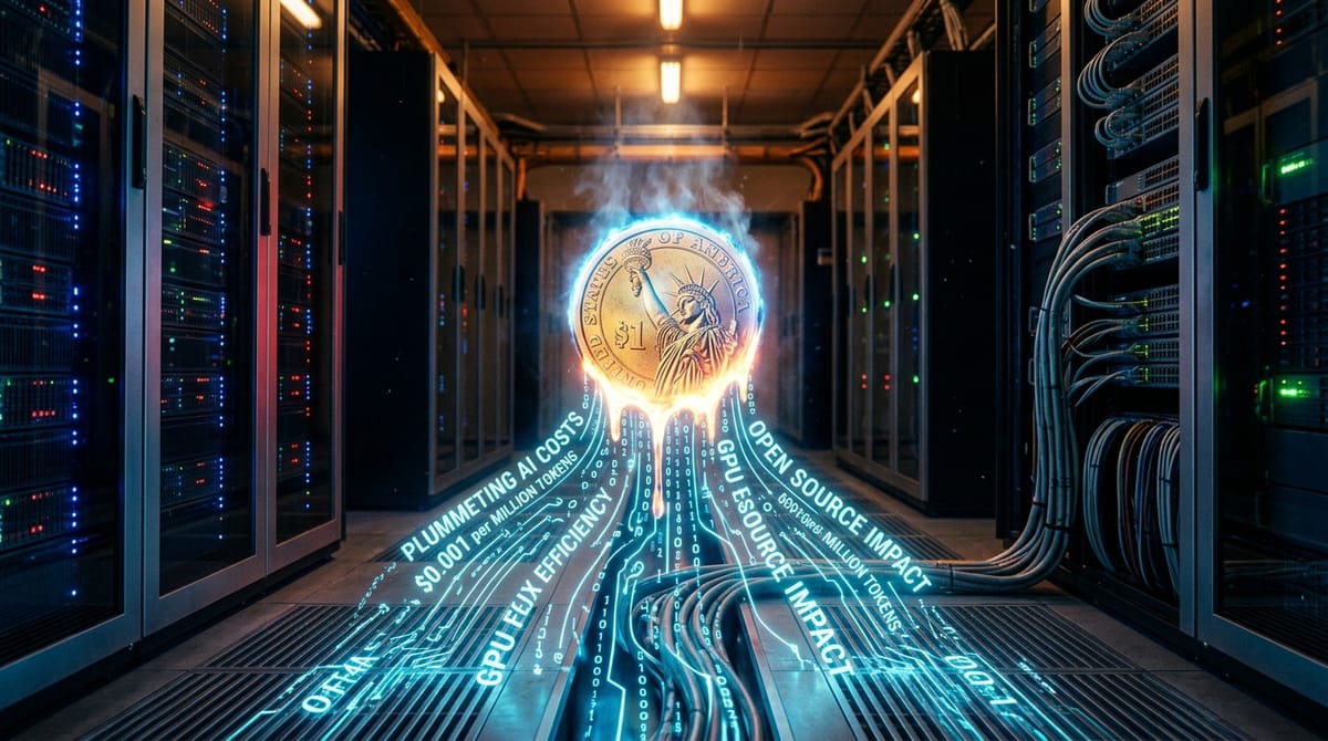 The Great AI Price War: How Sub-$1 Intelligence is Changing Software Economics