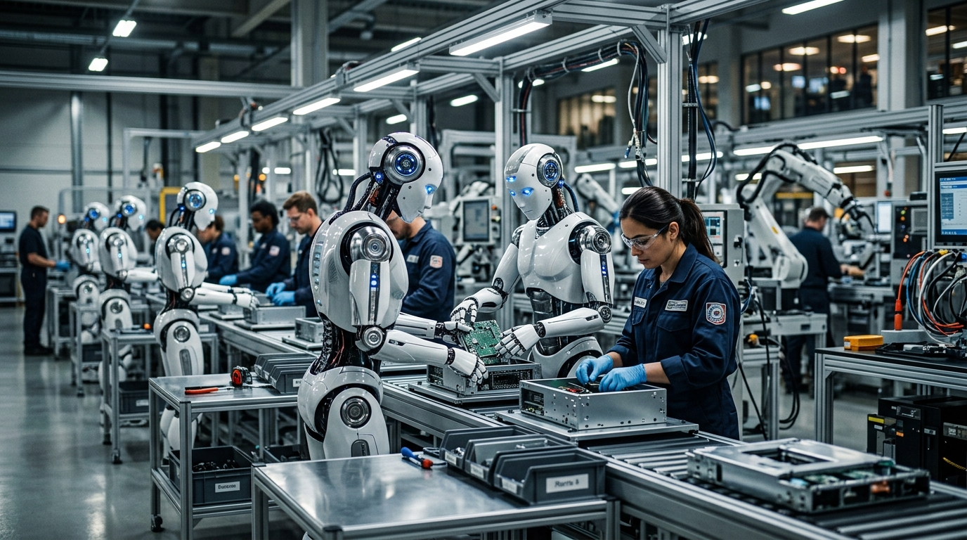 Humanoid Robot Shipments Quadruple in H1 2026: AgiBot & Unitree Lead Factory Revolution