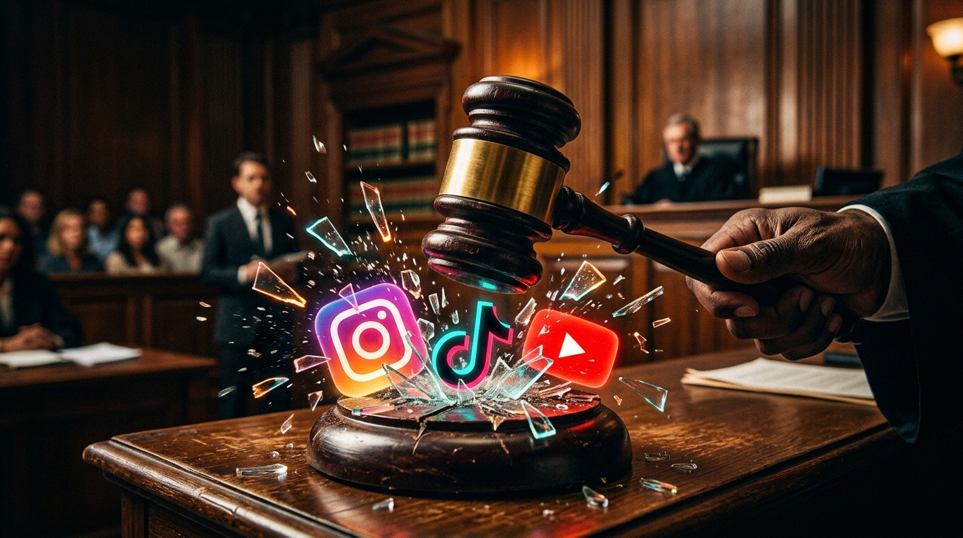 US Court Rules Meta, Google, TikTok Must Face Teen Addiction Lawsuits